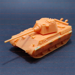 3d Printed 1/72/144 German Leopard F Main Battle Tank Unpainted Kit