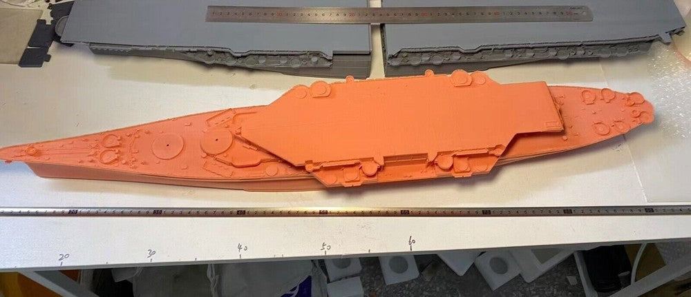 3d Printed Kits 1/700 Uss Louisiana Battleship(full Hull/waterline)