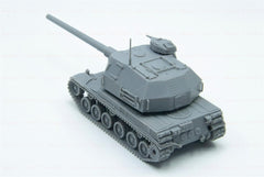 3d Printed 1/72/144 French 155mm Self-propelled Artillery﻿ Unpainted Kit