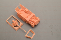 3d Printed 1/72 Sd.Kfz.250 Ausf. B with PaK38 Unpainted Kit