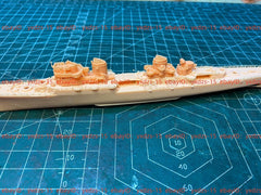 3d Printed 1/700 Italian Atilio Regolo Destroyer(full Hull/waterline)