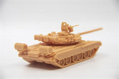 3d Printed 1/72/144 T-80BV Main Battle Tank Unpainted Kit