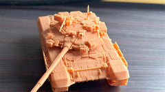 3d Printed 1/72 T-90a Main Battle Tank Unpainted Kit