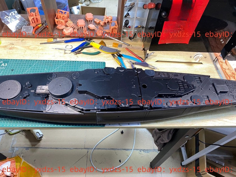 1/200 French Jean Bart Battleship