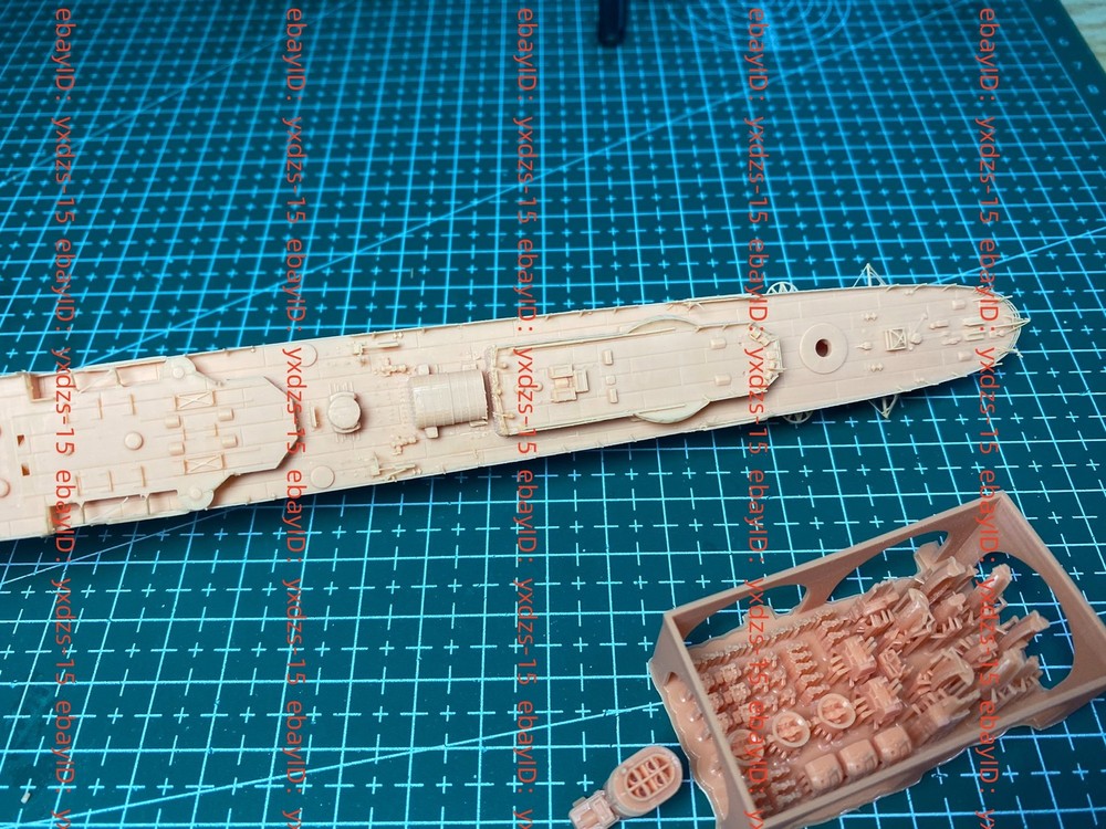 3d Printed 1/700 French Emile Bertin Light Cruiser(full Hull/waterline)