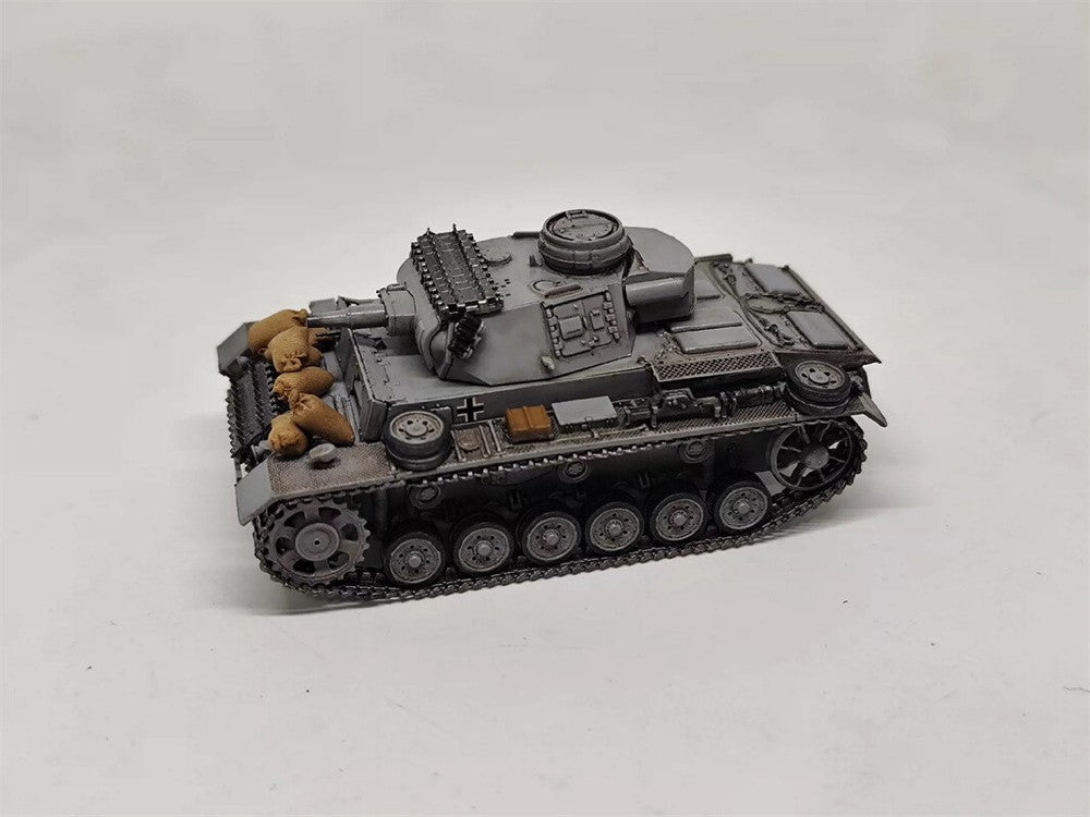 1/72 German Panzer Iii Tank Painted Finished Model
