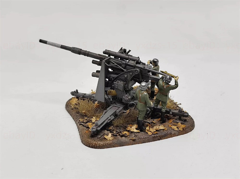 1/72 German 88mm Anti-aircraft Gun Painted Finished Model