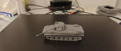 3d Printed 1/72 Soviet PT-76-57 Amphibious Tank Unpainted Kit