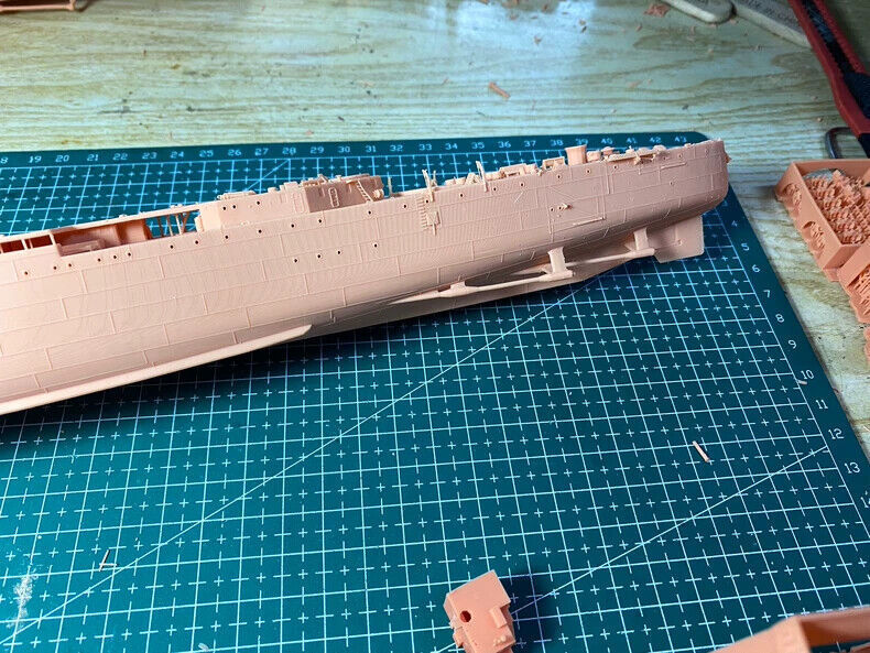 3d Printed 1/350 Duguay Trouin Cruiser(full Hull/waterline)