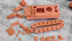 3d Printed 1/72/87 Sosna-R Air Defense Missile on MTLB Vehicle ﻿Unpainted Kit