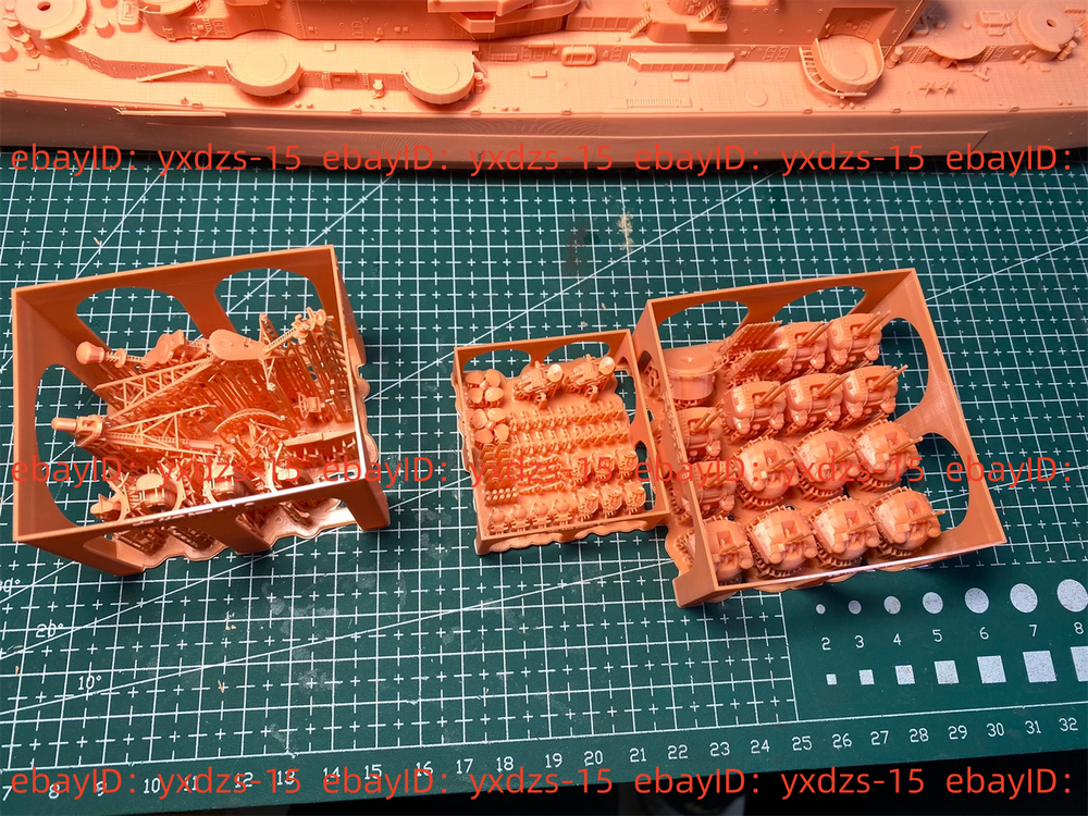 1/350 Uss Austin Class Cruiser(full Hull/waterline)