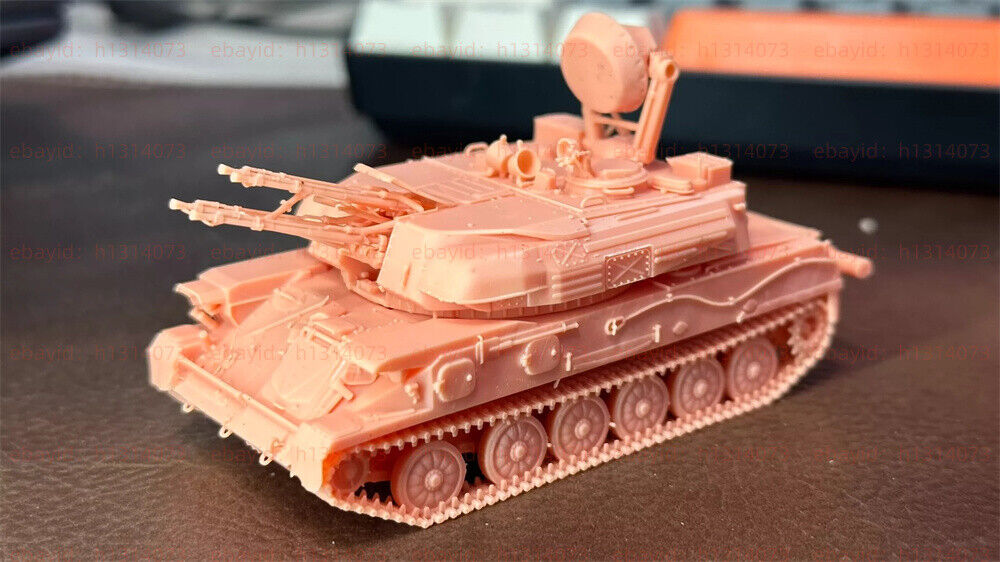 3d Printed 1/72 ZSU-23-4 Shilka Self-Propelled Anti-Aircraft Gun Unpainted Kit
