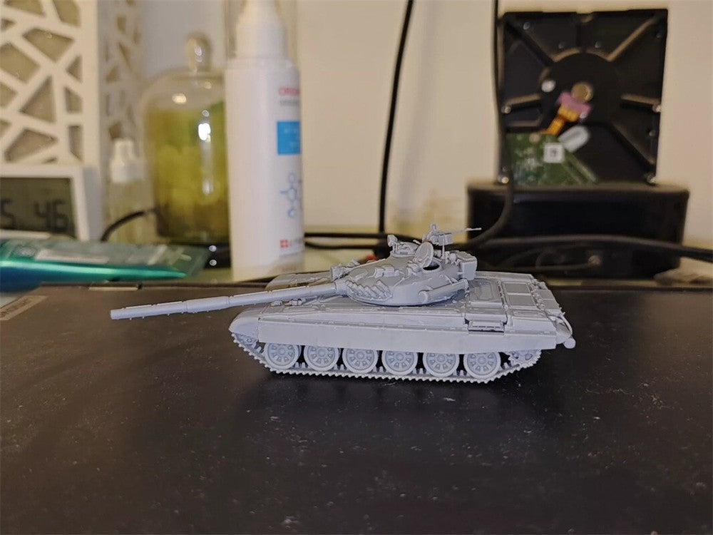 3d Printed 1/72 Soviet Union T-72M1 Main Battle Tank Unpainted Kit