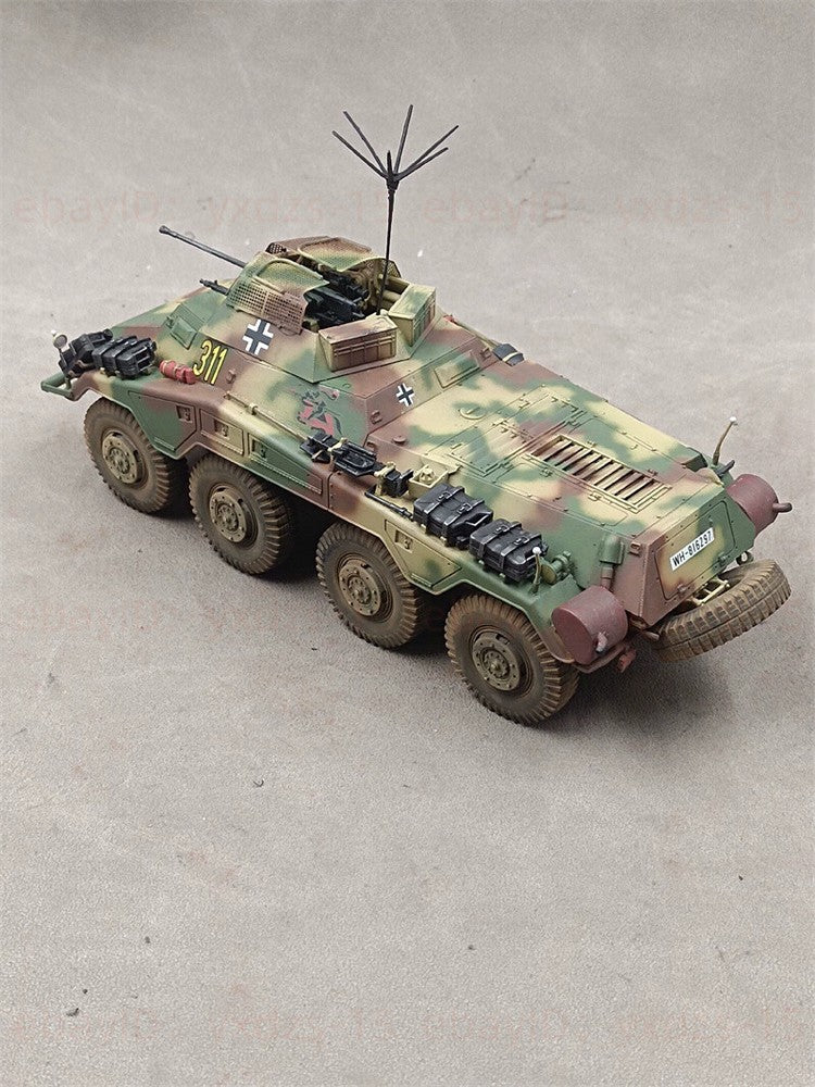 1/35 Sd.kfz. 234/2 Puma 8-wheel Armored Vehicle Painted Finished Model