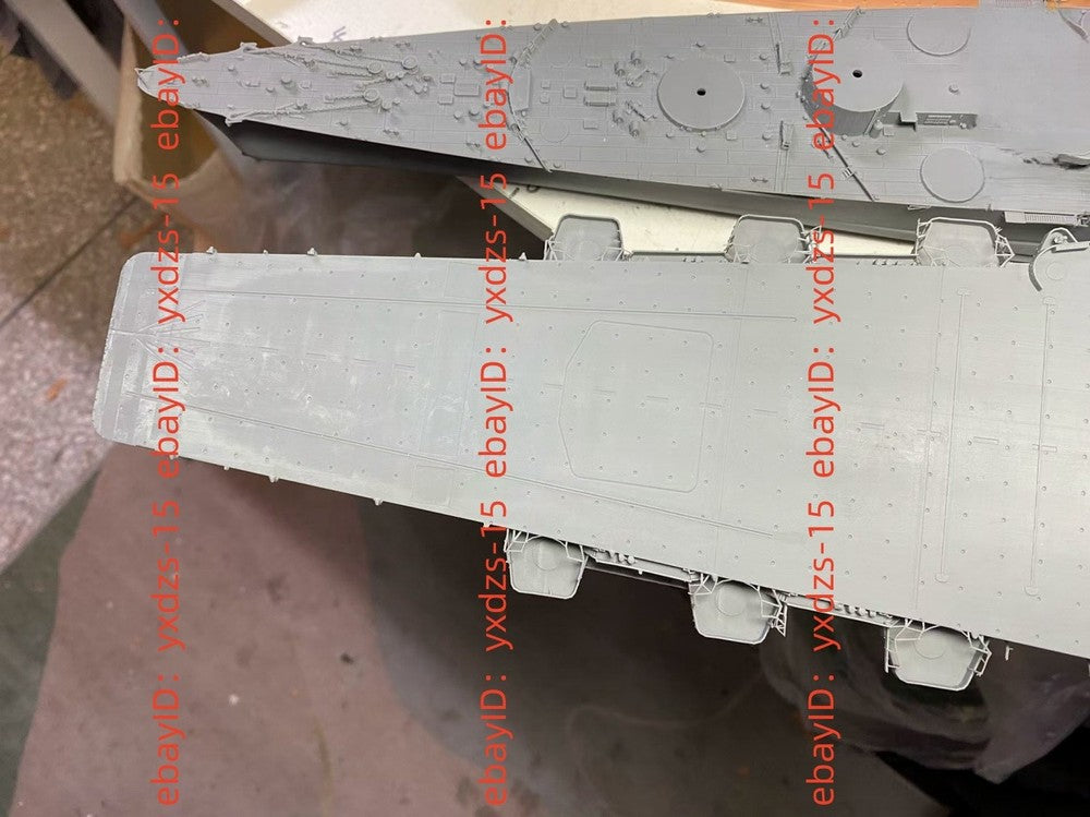 3d Printed 1/350 IJN Hakuryu Aircraft Carrier(full Hull/waterline)