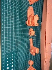 3d Printed 1/350 French Navy Cruiser De Grasse Unpainted Model Kit