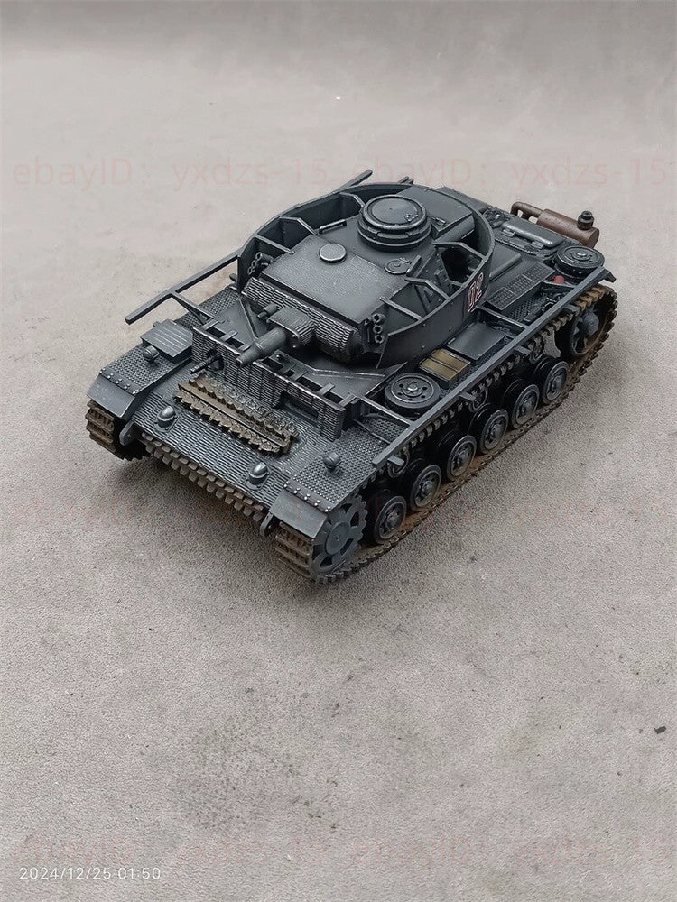 1/35 Panzerkampfwagen Iii Tank Painted Finished Model