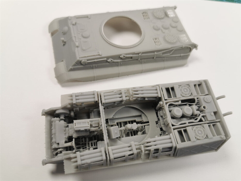 3d Printed 1/72 German Full-Interior "King Tiger" Heavy Tank Kit