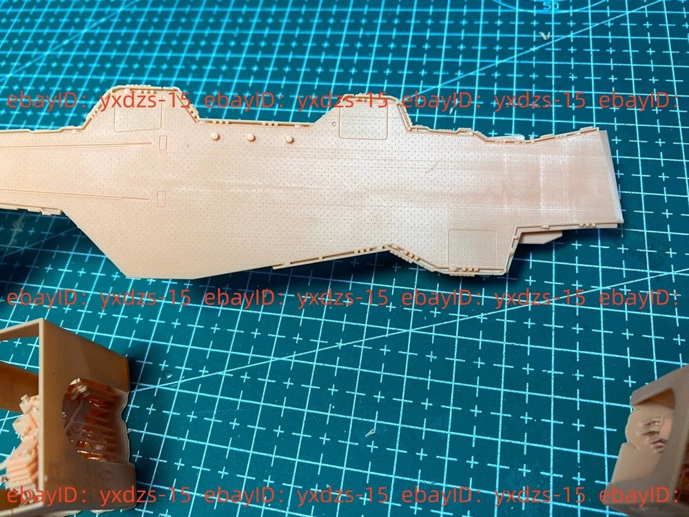 3d Printed 1/2000 Uss Midway Cv-41 Aircraft Carrier(full Hull/waterline)