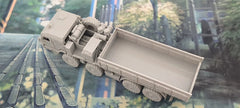 3d Printed 1/72/87 BAZ-6306 Heavy-Duty Truck ﻿Unpainted Kit