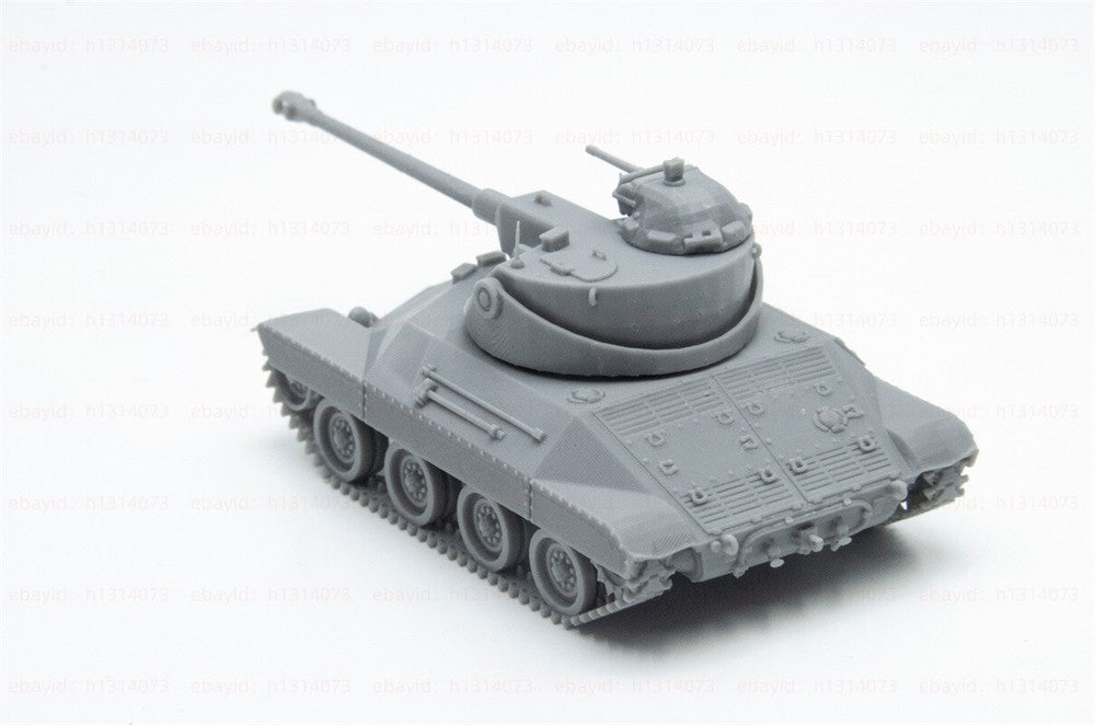 3d Printed 1/72/144 American T71 DA Light Tank Unpainted Kit