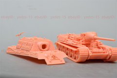 3d Printed 1/72 Germany Jagdtiger Tank Destroyer Unpainted Kit