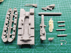 3d Printed 1/72 Soviet 2a3 Kondensator 2p Self-propelled Howitzer Kit