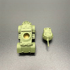 1/144 U.S. T17E1 Staghound Armored Car Painted Finished Model
