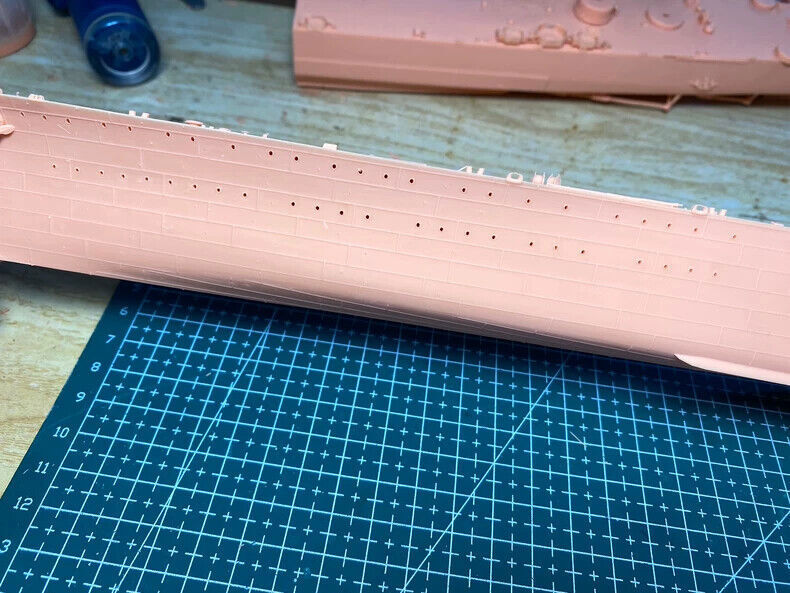 3d Printed 1/350 French Navy Cruiser De Grasse Unpainted Model Kit