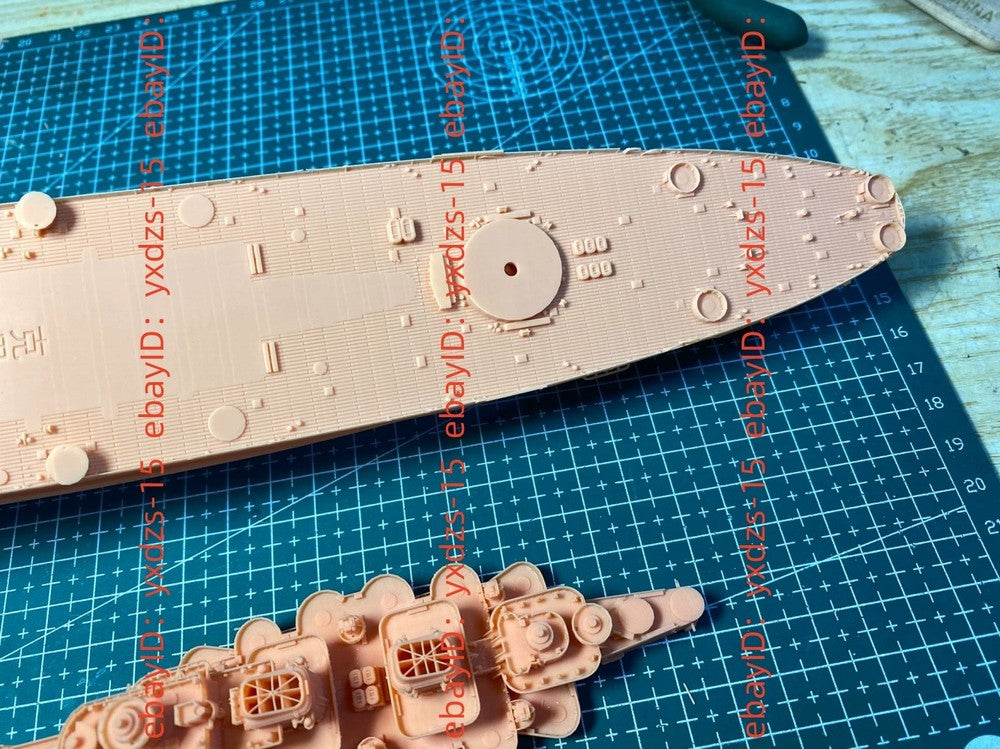3d Printed 1/700 Soviet Kremlin Battleship(full Hull/waterline)