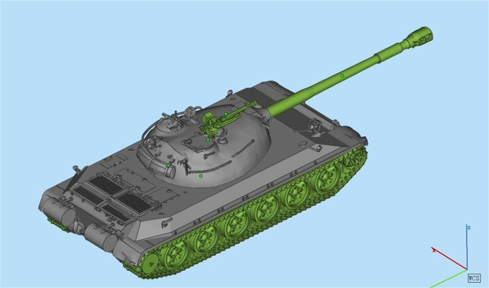 3d Printed 1/35/72 Chinese WZ-112/WZ-113/WZ-113-II Project Heavy Tank Kit