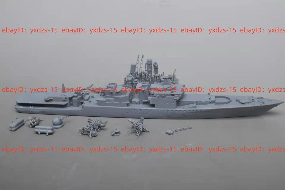 3d Printed 1/700 Russian Dreadnought Ii Class Destroyer