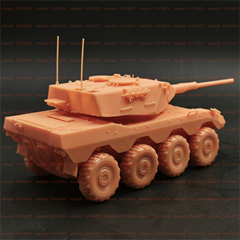 3d Printed 1/72/144 German Fuchs 90 Wheeled Armoured Vehicle Unpainted Kit