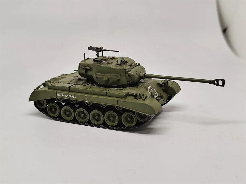 1/72 American T26e3/m26 "pershing" Heavy Tank Painted Finished Model