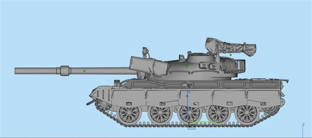 3d Printed 1/35/72 Chinese 122 TM Medium Tank Kit