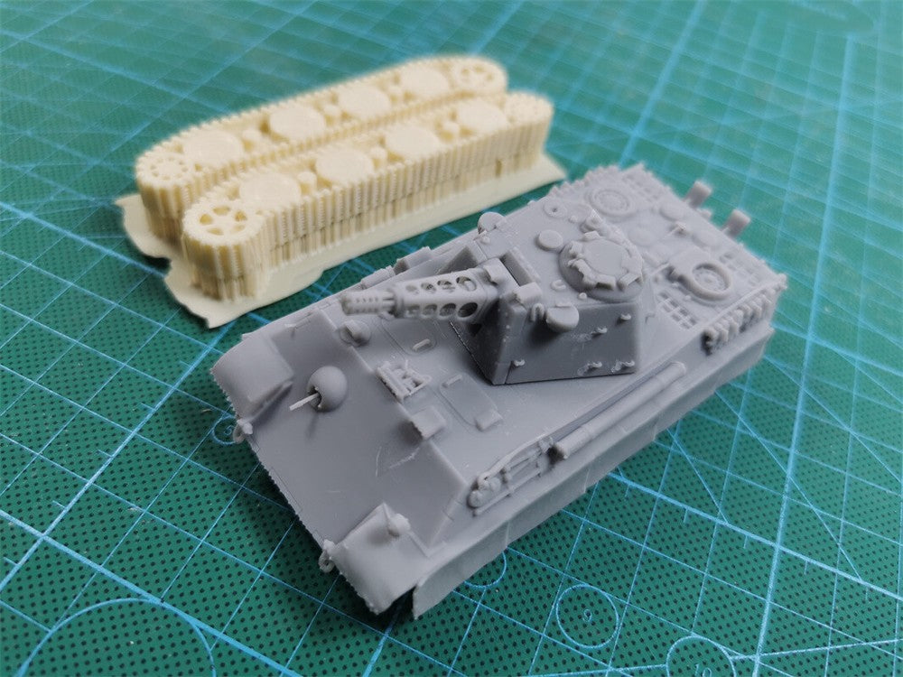 3d Printed 1/72 German Panther II Medium Tank Kit