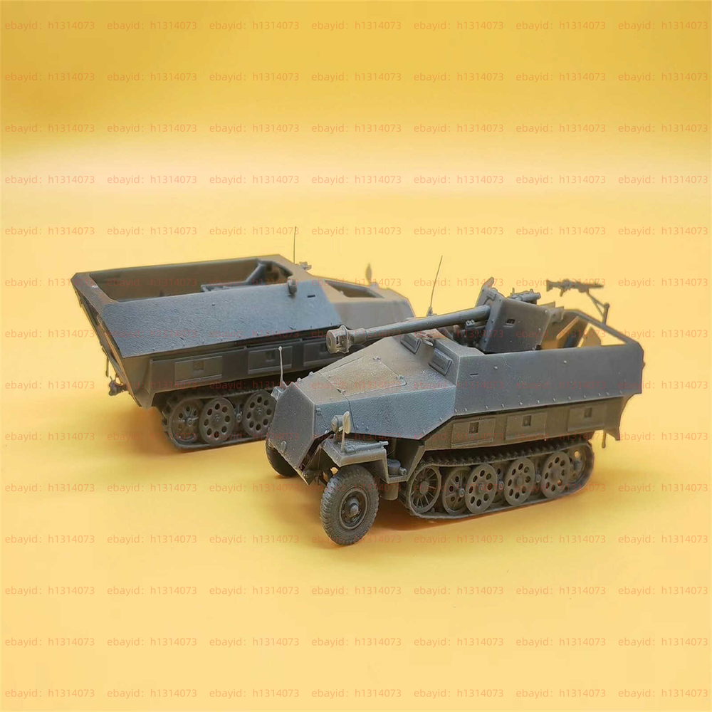 3d Printed 1/72 German Sd.Kfz251/22 Ausf.D w/7.5cm Pak40 1PC/set Unpainted Kit