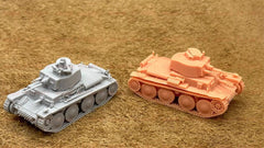 3d Printed 1/72 Panzer 38(t) Unpainted Kit