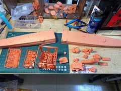 3d Printed 1/200 Japanese Furutaka-class Cruiser(full Hull/waterline)