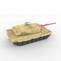 3d Printed 1/72 Finnish Leopard 2 Main Battle Tank ﻿unpainted Kit