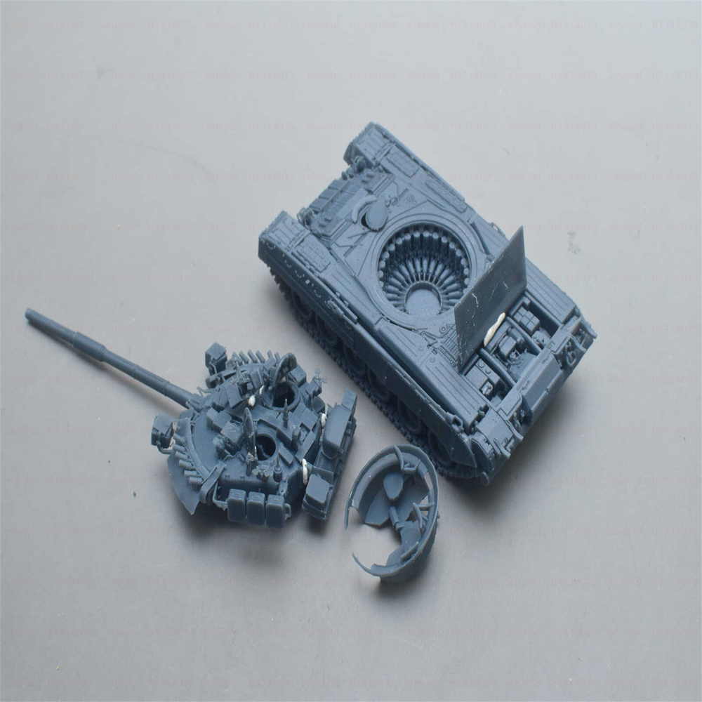 3d Printed 1/72 Russian T-80UK Tank Unpainted Kit