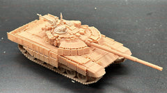 3d Printed 1/72 T-72B2 Main Battle Tank Unpainted Kit