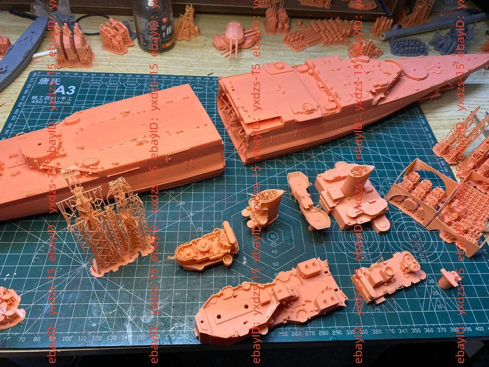 3d Printed 1/350 Hms Renown Battlecruiser(full Hull/waterline)