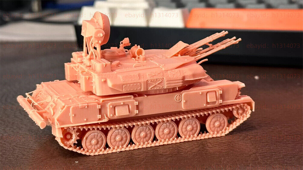 3d Printed 1/72 ZSU-23-4 Shilka Self-Propelled Anti-Aircraft Gun Unpainted Kit