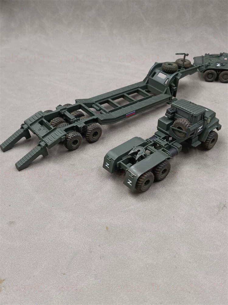 1/72 Russian Tank Towing Trailer Painted Finished Model