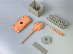 3d Printed 1/72 Polish 60TP Heavy Tank Unpainted Kit