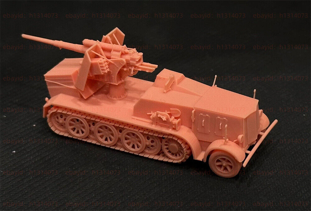 3d Printed 1/72 88 self-propelled artillery Unpainted Kit