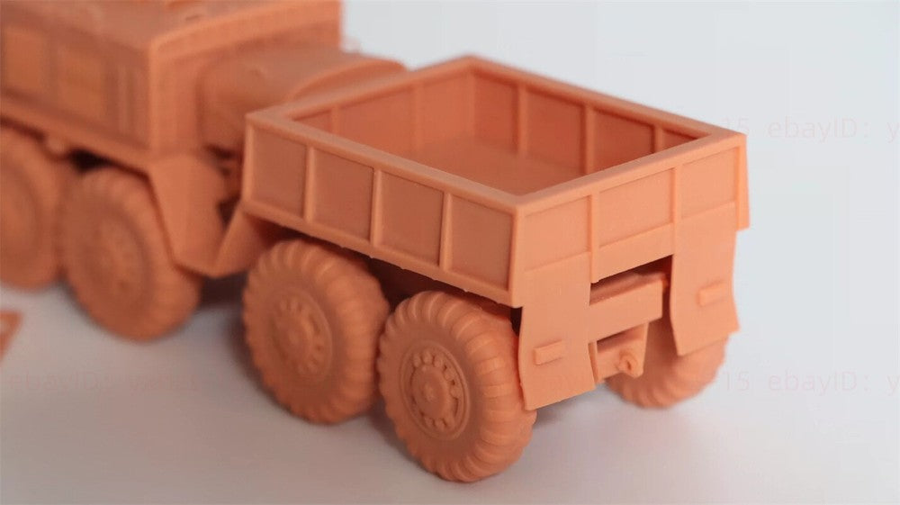 3d Printed 1/72/87 Soviet MAZ-537L Heavy-Duty Truck ﻿Unpainted Kit
