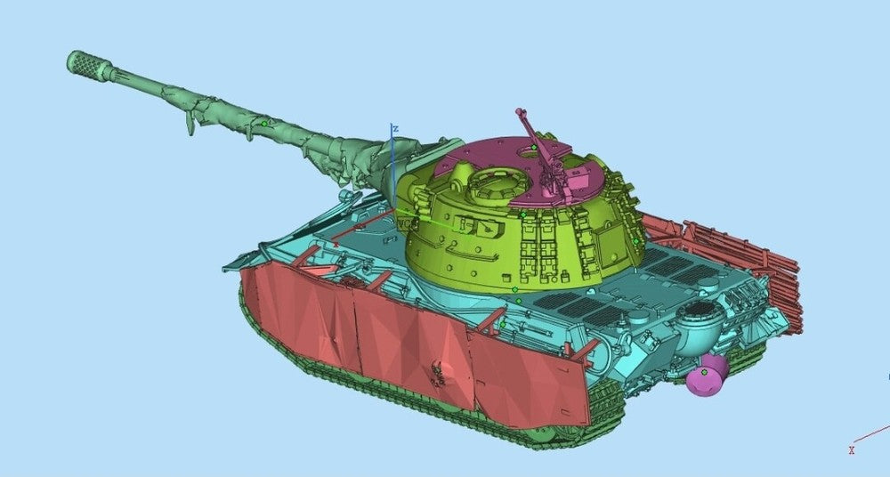 3d Printed 1/35/72 German D-series E-75TS Heavy Tank Unpainted Kit