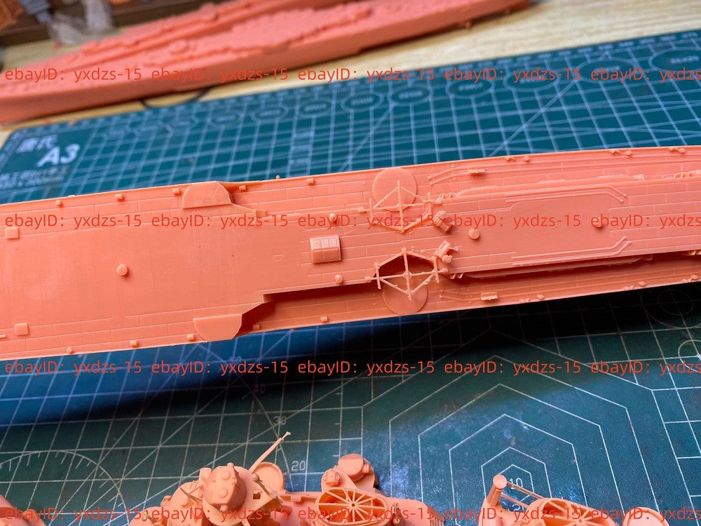 3d Printed 1/350 Paolo Emilio Destroyer(full Hull/waterline)
